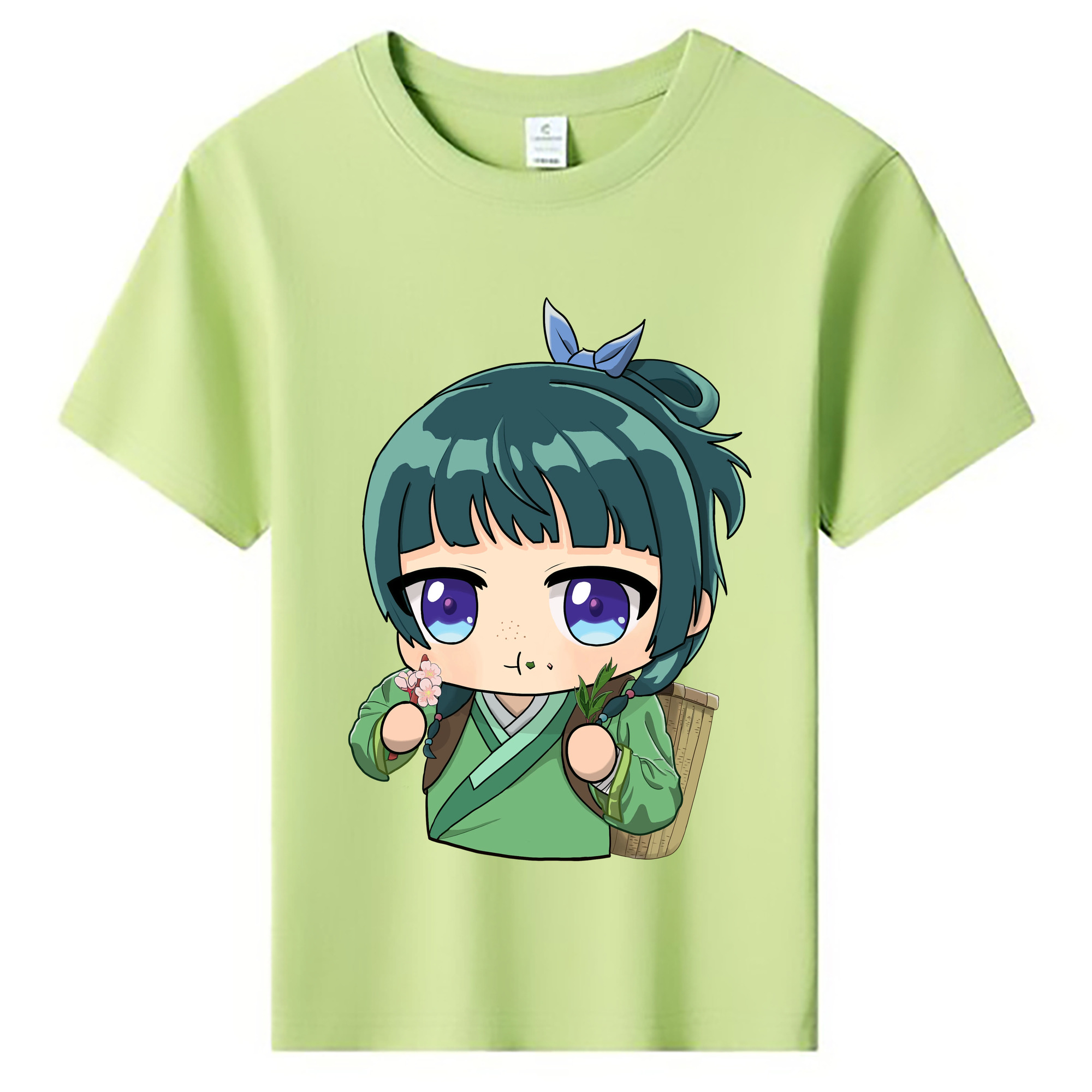 （画像用） 薬屋のひとりごと The Apothecary Diaries 綿100％キッズTシャツ（フロントプリント）
